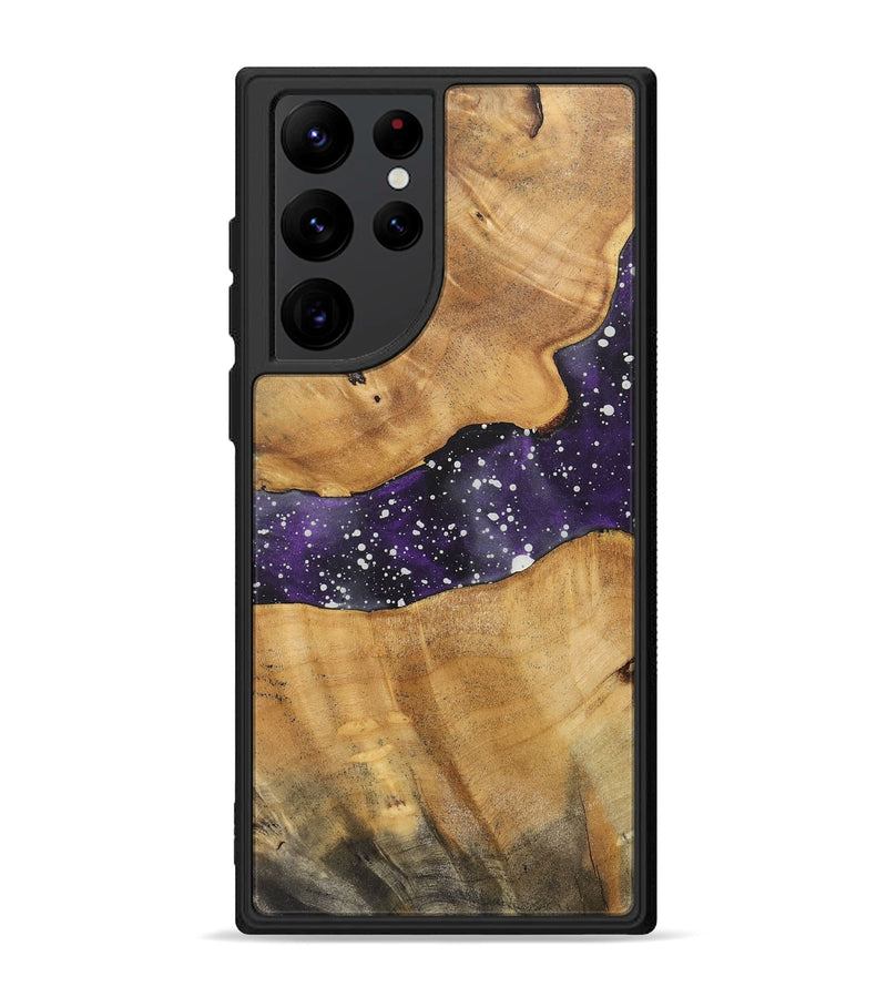 Galaxy S22 Ultra Wood+Resin Phone Case - Jocelyn (Cosmos, 717513)