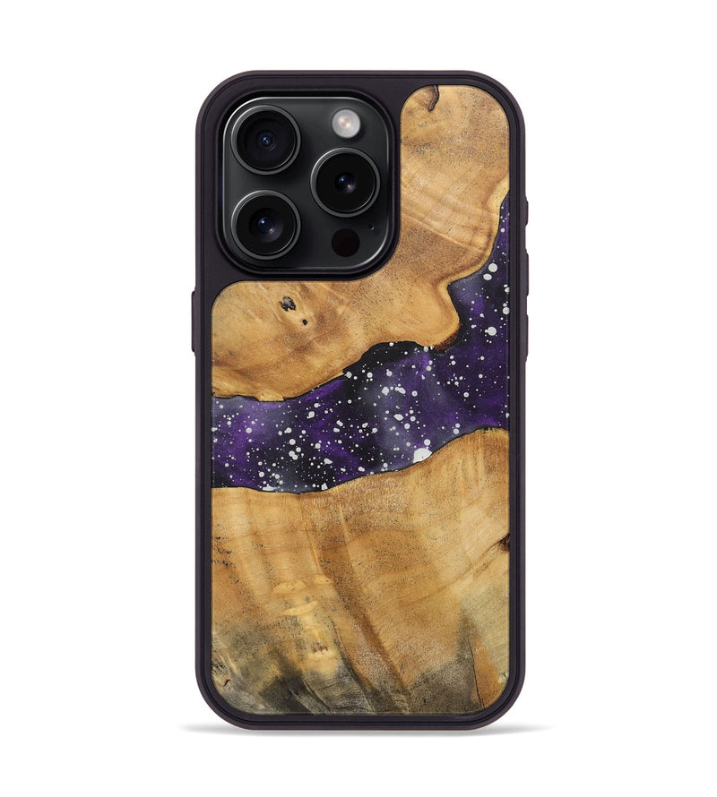 iPhone 15 Pro Wood+Resin Phone Case - Jocelyn (Cosmos, 717513)