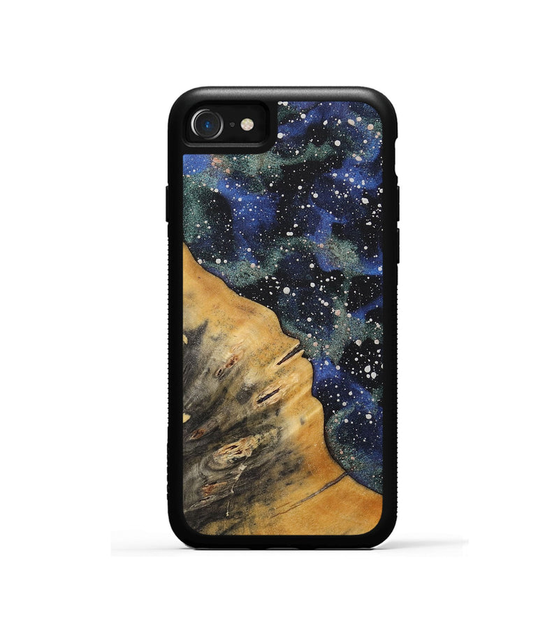 iPhone SE Wood+Resin Phone Case - Patrice (Cosmos, 717516)