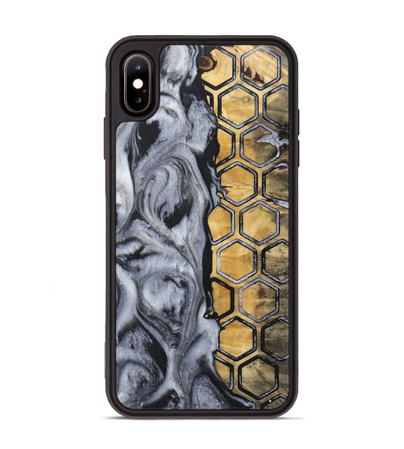 iPhone Xs Max Wood+Resin Phone Case - Andre (Pattern, 717596)