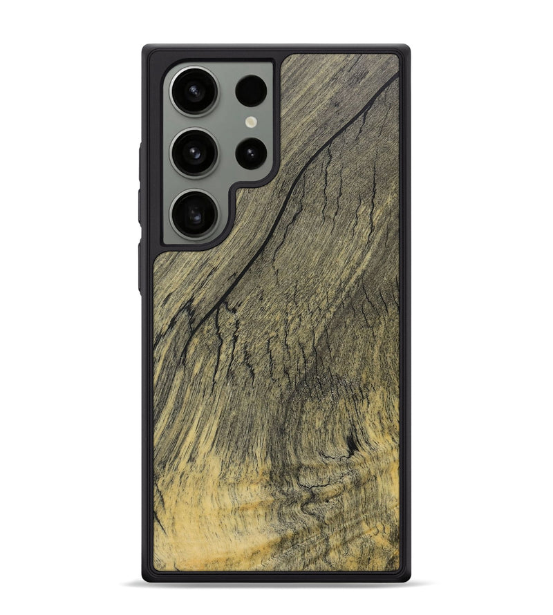 Galaxy S24 Ultra Wood+Resin Phone Case - Sherry (Wood Burl, 717621)