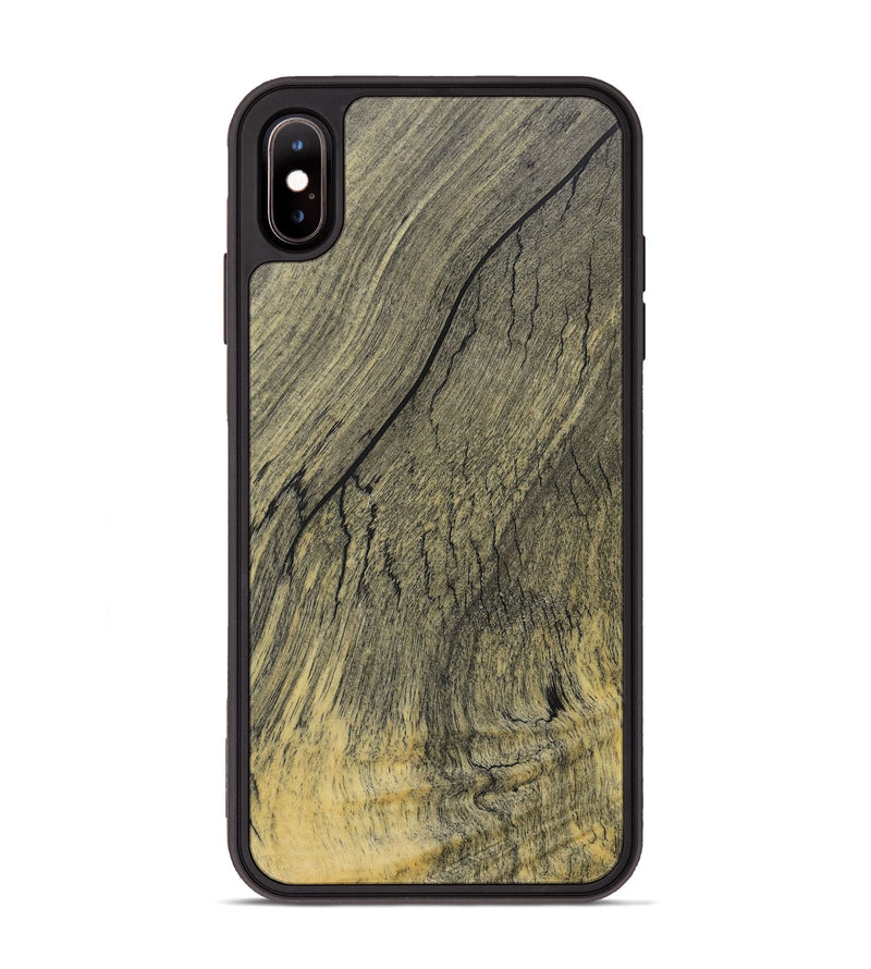 iPhone Xs Max Wood+Resin Phone Case - Sherry (Wood Burl, 717621)