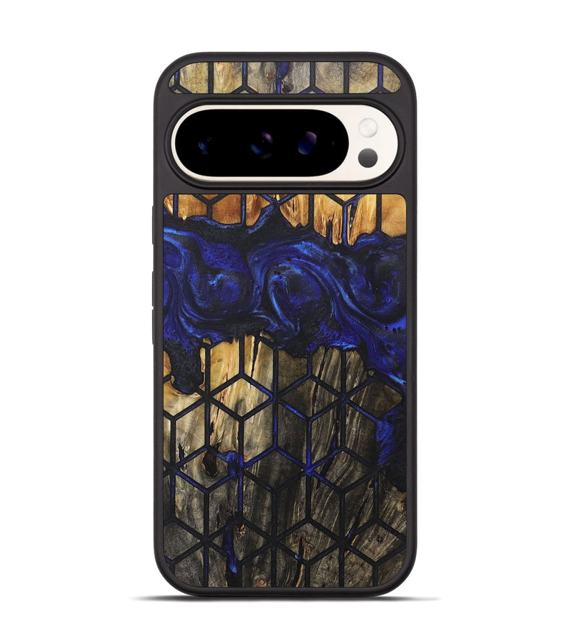 Pixel 9 Pro Wood+Resin Phone Case - Joan (Pattern, 717771)