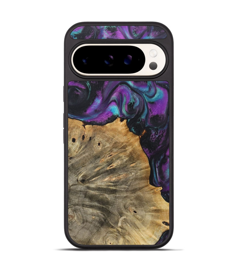 Pixel 9 Pro Wood+Resin Phone Case - Carson (Purple, 718130)