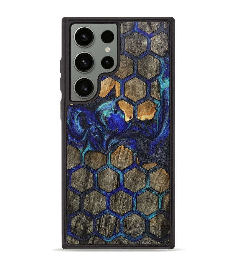 Galaxy S23 Ultra Wood+Resin Phone Case - Blake (Pattern, 718167)