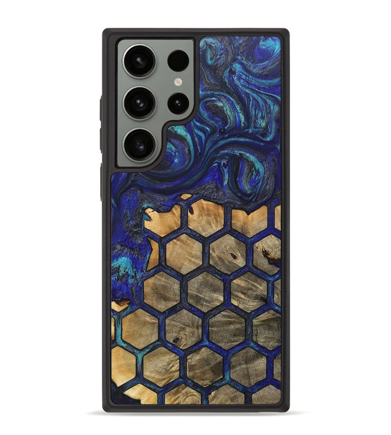 Galaxy S23 Ultra Wood+Resin Phone Case - Willie (Pattern, 718175)