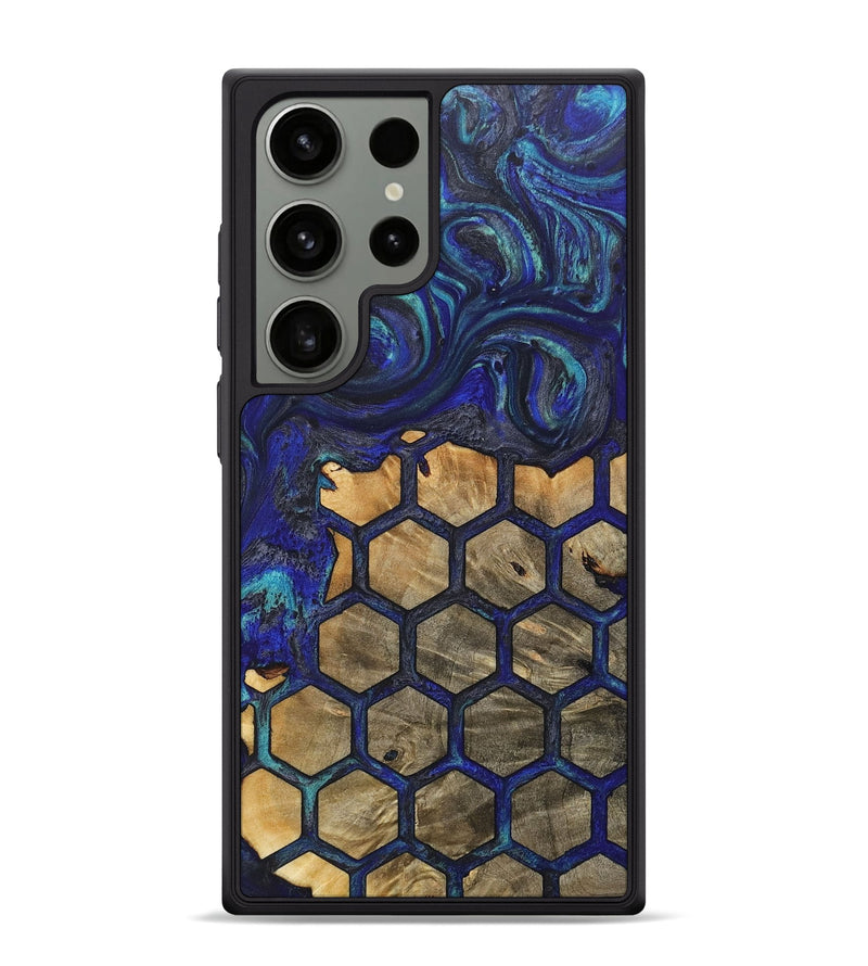 Galaxy S24 Ultra Wood+Resin Phone Case - Willie (Pattern, 718175)