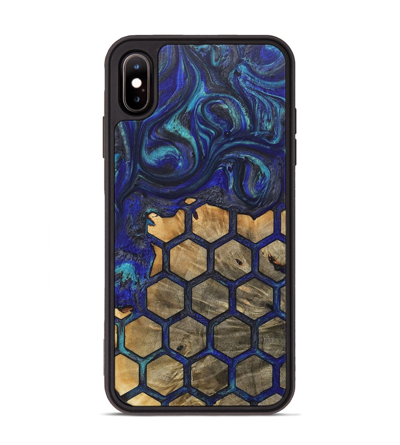 iPhone Xs Max Wood+Resin Phone Case - Willie (Pattern, 718175)