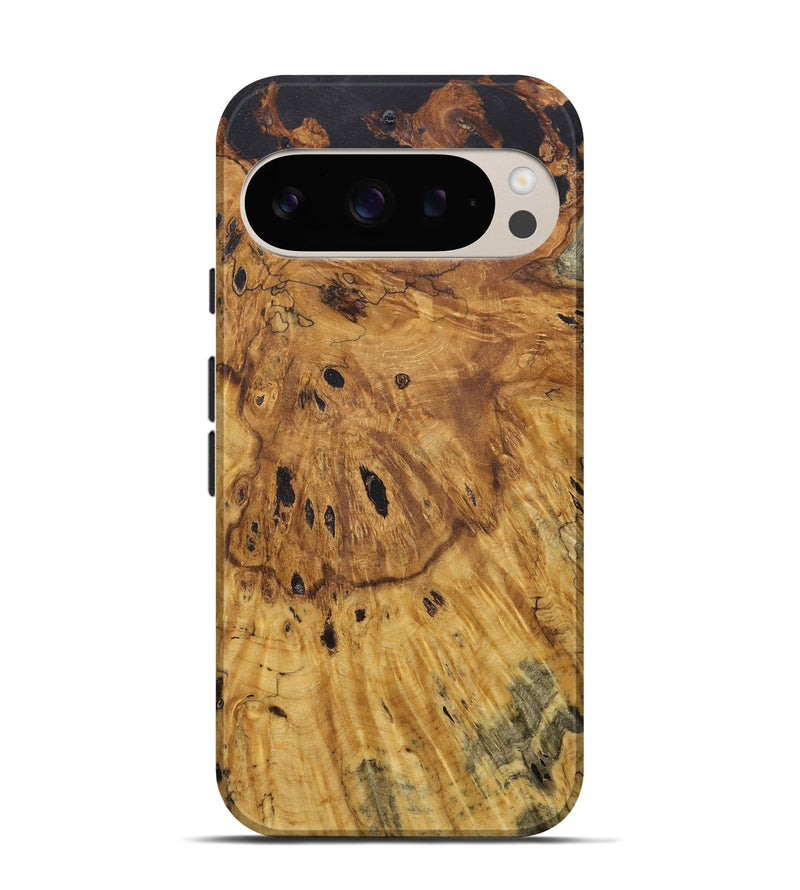 Pixel 9 Wood+Resin Live Edge Phone Case - Braydon (Wood Burl, 718240)