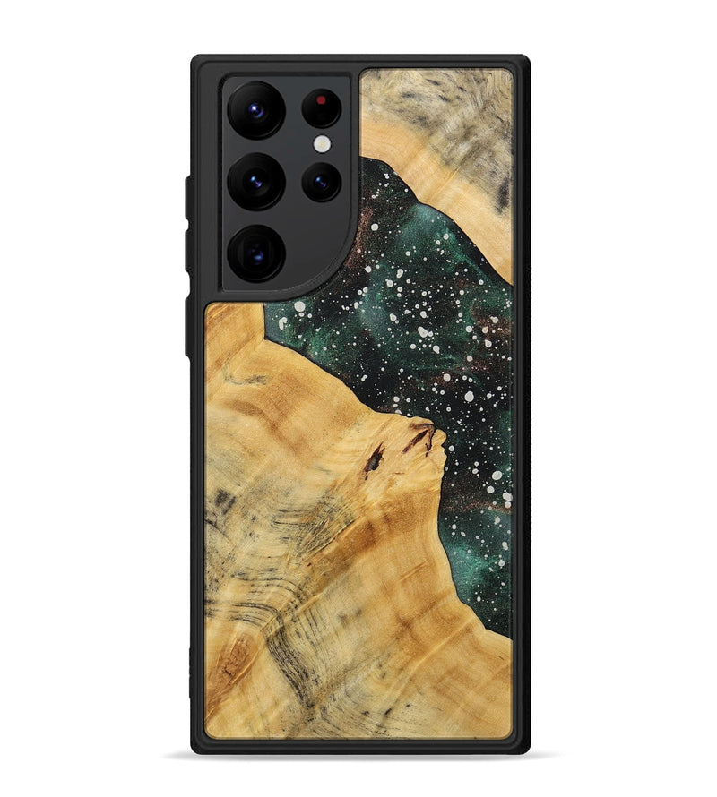 Galaxy S22 Ultra Wood+Resin Phone Case - Ember (Cosmos, 718250)