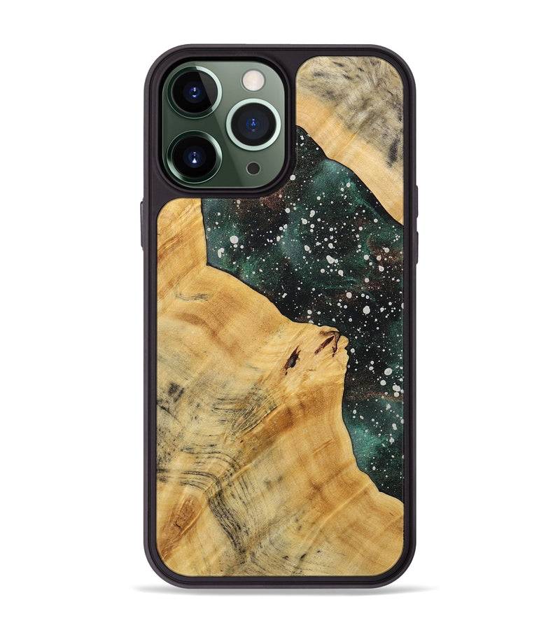 iPhone 13 Pro Max Wood+Resin Phone Case - Ember (Cosmos, 718250)