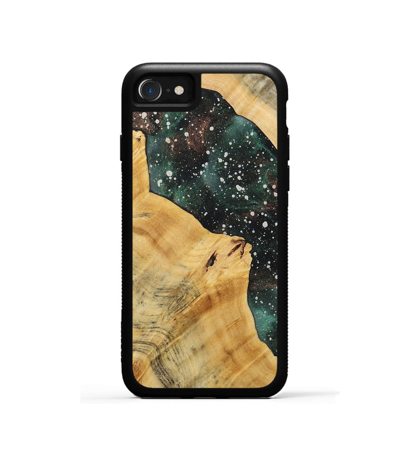 iPhone SE Wood+Resin Phone Case - Ember (Cosmos, 718250)