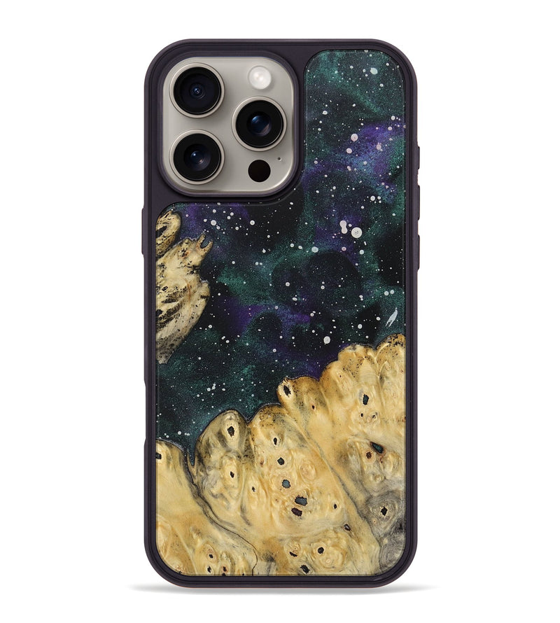 iPhone 16 Pro Max Wood+Resin Phone Case - Chase (Cosmos, 718254)