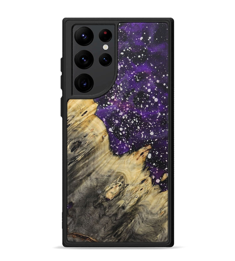 Galaxy S22 Ultra Wood+Resin Phone Case - Randolph (Cosmos, 718266)