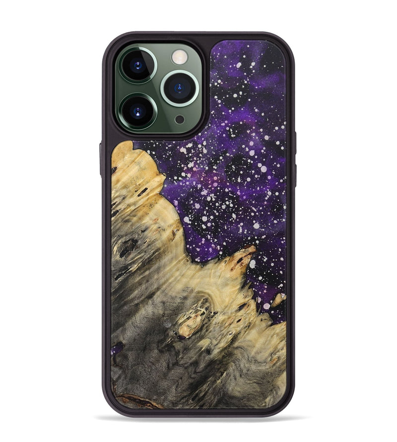 iPhone 13 Pro Max Wood+Resin Phone Case - Randolph (Cosmos, 718266)