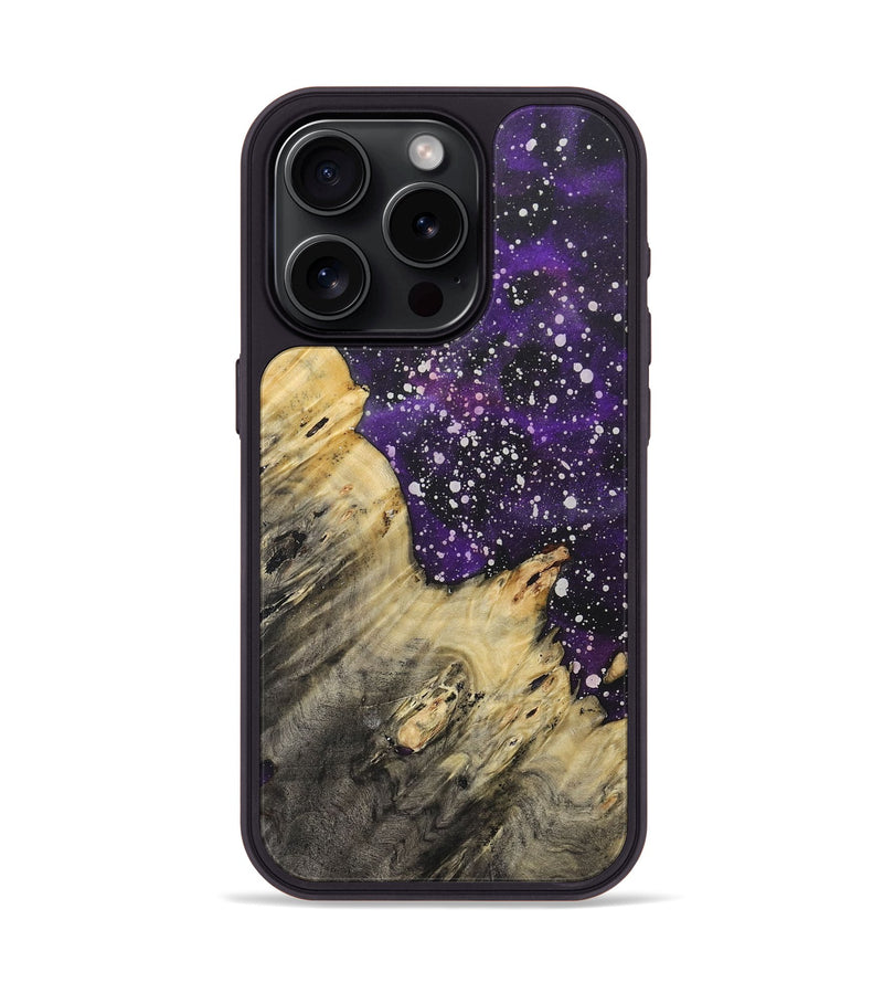 iPhone 15 Pro Wood+Resin Phone Case - Randolph (Cosmos, 718266)