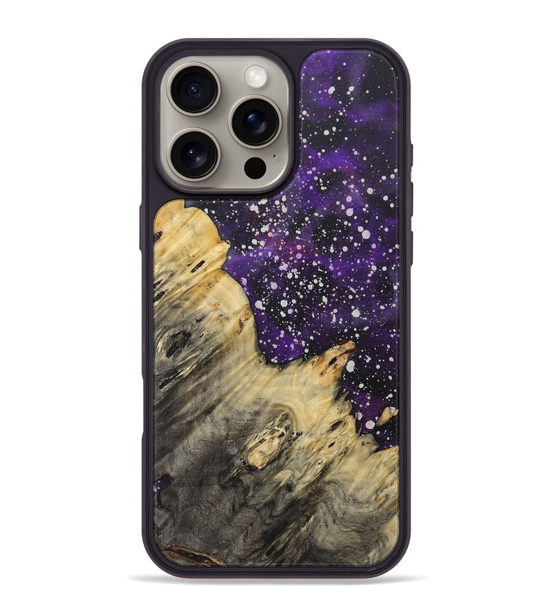 iPhone 16 Pro Max Wood+Resin Phone Case - Randolph (Cosmos, 718266)