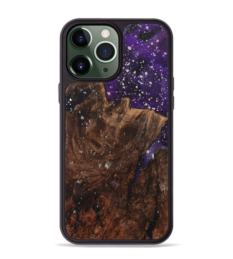 iPhone 13 Pro Max Wood+Resin Phone Case - Jane (Cosmos, 718268)