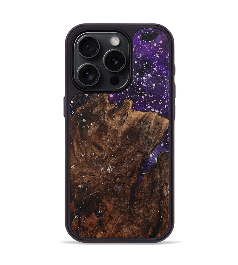 iPhone 15 Pro Wood+Resin Phone Case - Jane (Cosmos, 718268)