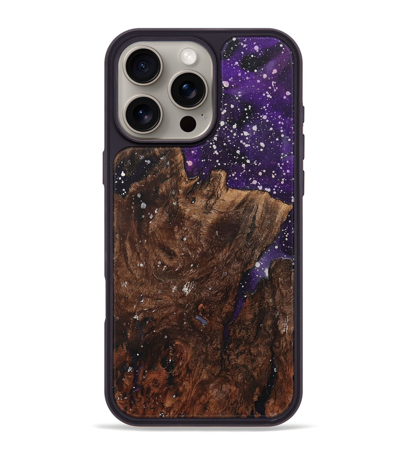 iPhone 16 Pro Max Wood+Resin Phone Case - Jane (Cosmos, 718268)