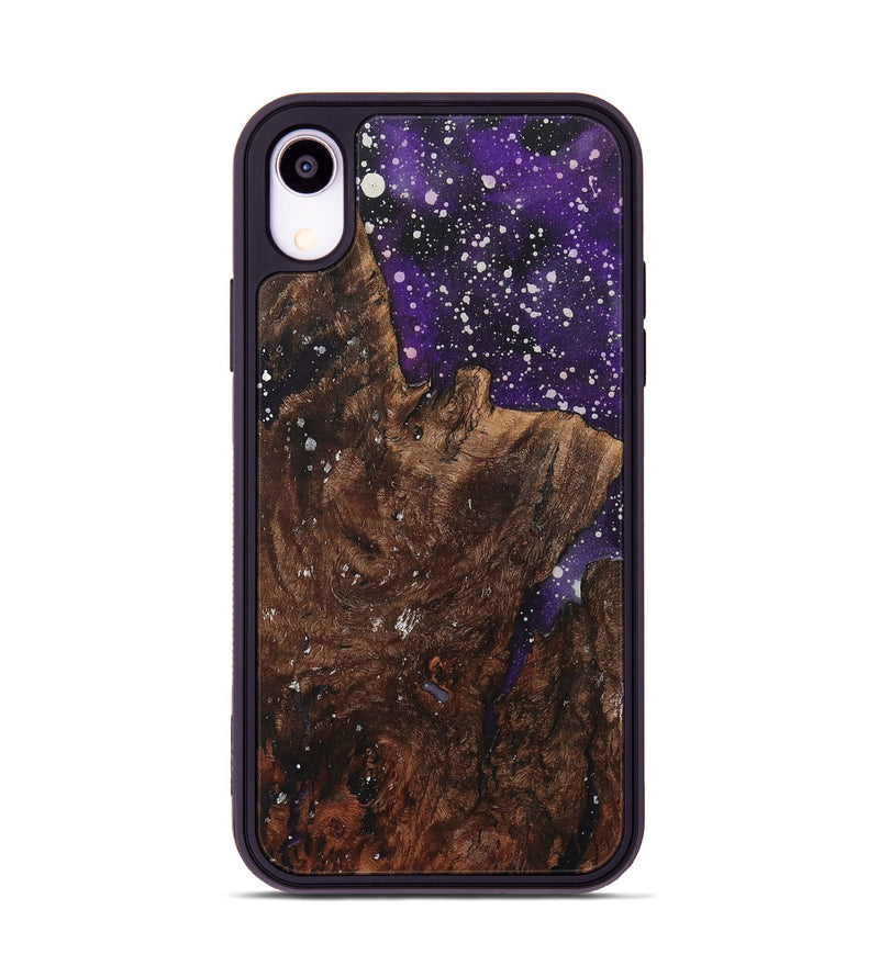 iPhone Xr Wood+Resin Phone Case - Jane (Cosmos, 718268)