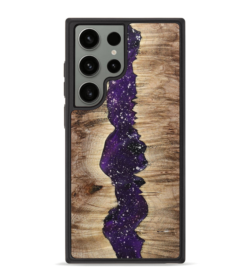 Galaxy S23 Ultra Wood+Resin Phone Case - Ty (Cosmos, 718270)