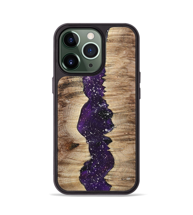 iPhone 13 Pro Wood+Resin Phone Case - Ty (Cosmos, 718270)