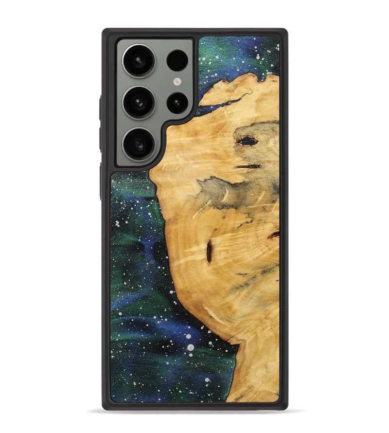 Galaxy S23 Ultra Wood+Resin Phone Case - Emely (Cosmos, 718277)