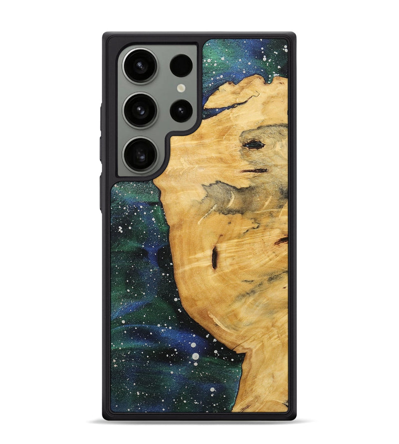 Galaxy S24 Ultra Wood+Resin Phone Case - Emely (Cosmos, 718277)