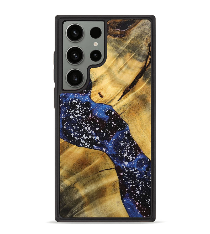 Galaxy S23 Ultra Wood+Resin Phone Case - Malakai (Cosmos, 718291)