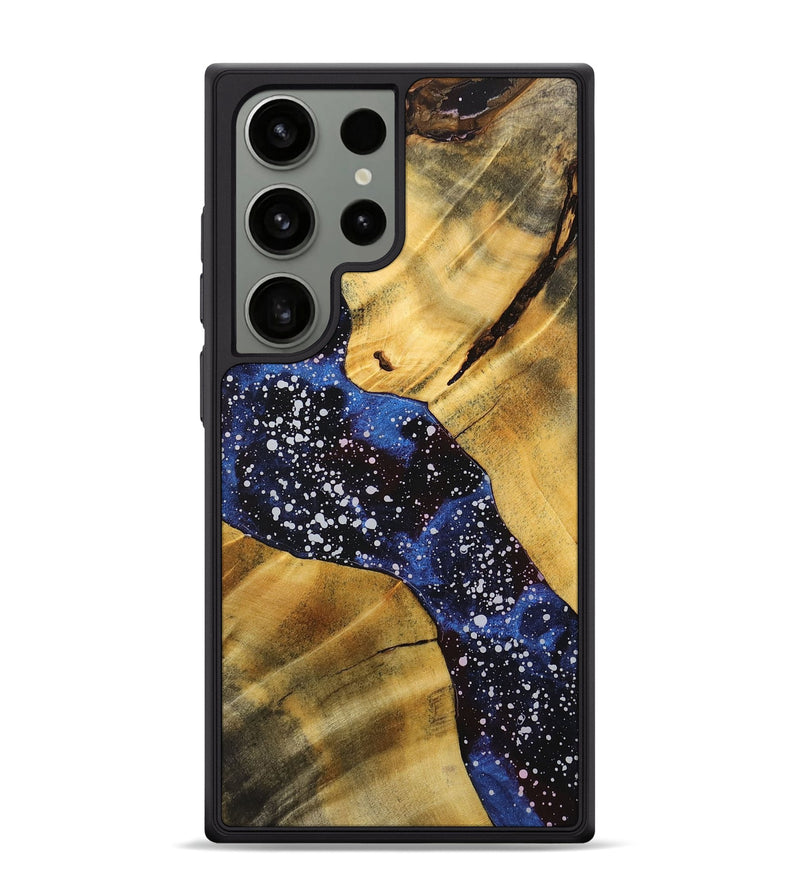 Galaxy S24 Ultra Wood+Resin Phone Case - Malakai (Cosmos, 718291)