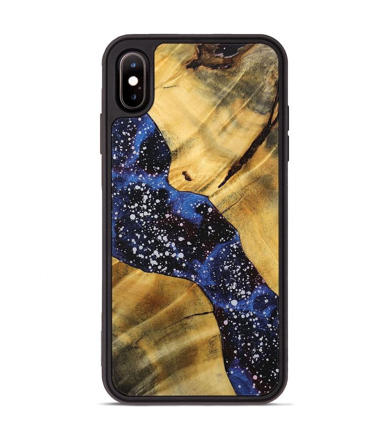 iPhone Xs Max Wood+Resin Phone Case - Malakai (Cosmos, 718291)