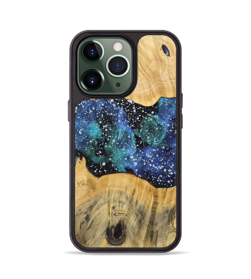 iPhone 13 Pro Wood+Resin Phone Case - Goldie (Cosmos, 718301)