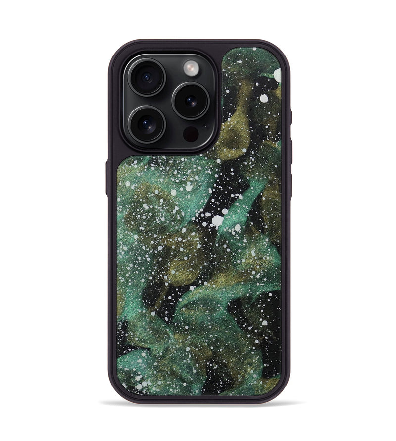 iPhone 15 Pro Wood+Resin Phone Case - Marie (Cosmos, 718307)