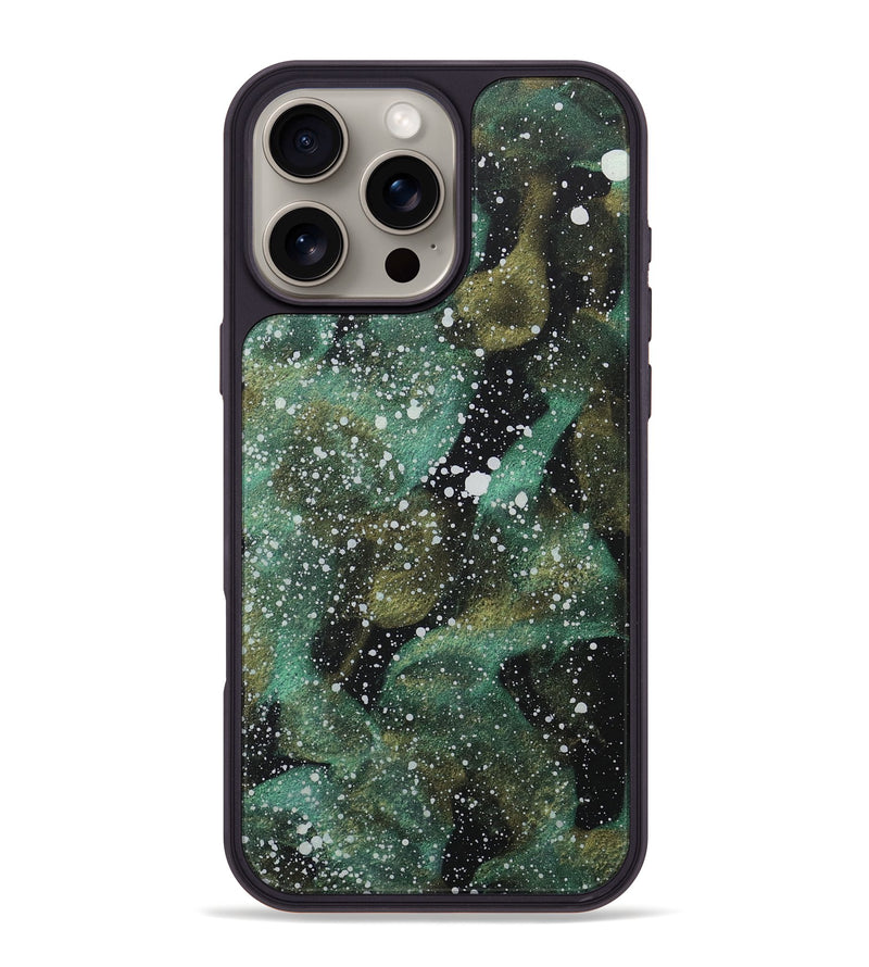 iPhone 16 Pro Max Wood+Resin Phone Case - Marie (Cosmos, 718307)