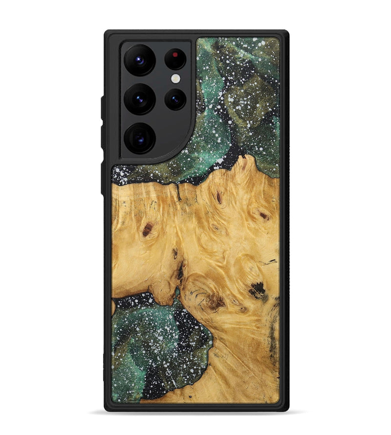 Galaxy S22 Ultra Wood+Resin Phone Case - Kevin (Cosmos, 718308)