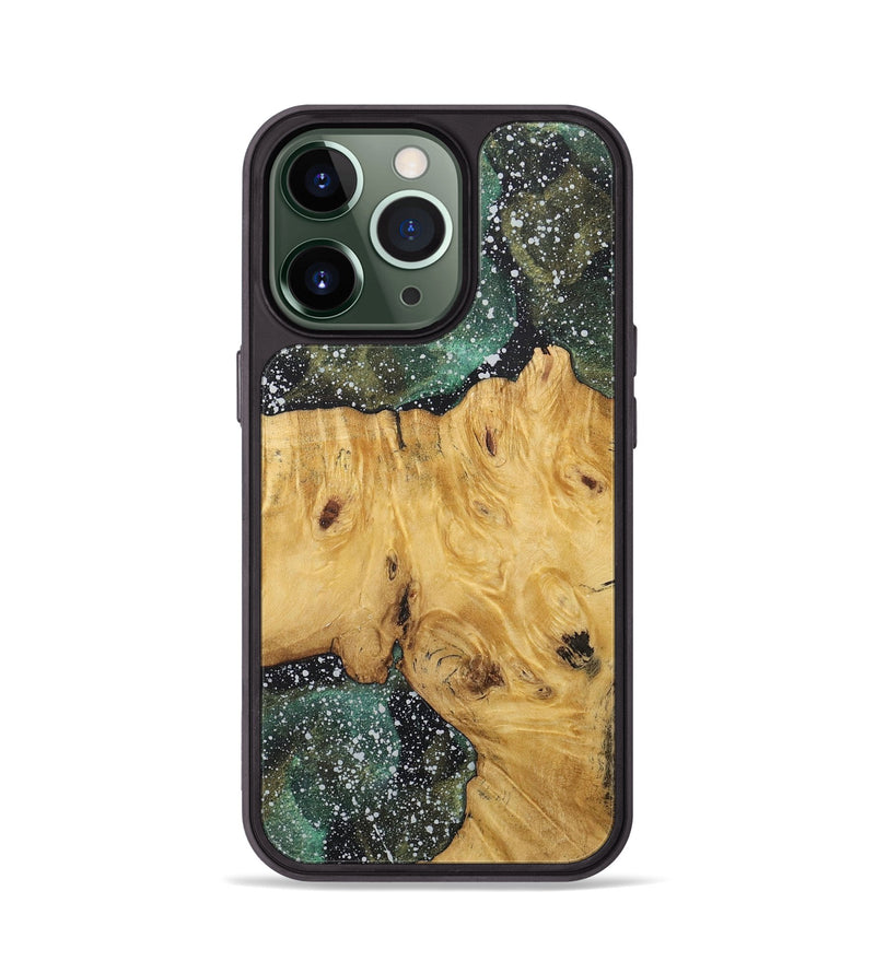 iPhone 13 Pro Wood+Resin Phone Case - Kevin (Cosmos, 718308)