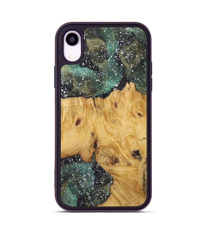 iPhone Xr Wood+Resin Phone Case - Kevin (Cosmos, 718308)