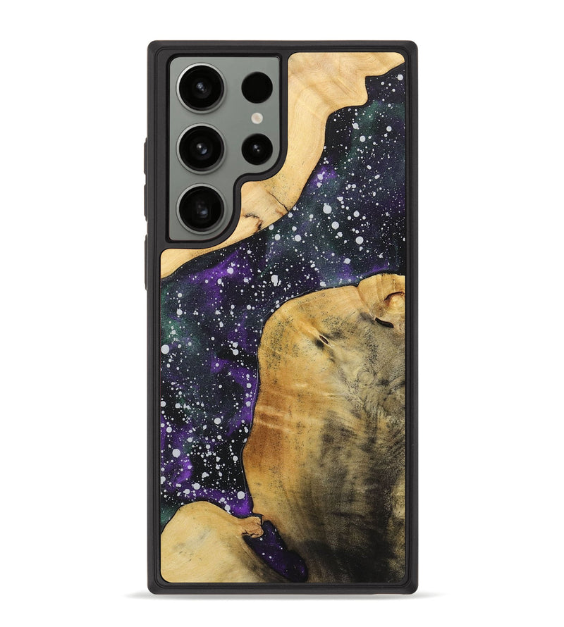 Galaxy S23 Ultra Wood+Resin Phone Case - Aylin (Cosmos, 718311)