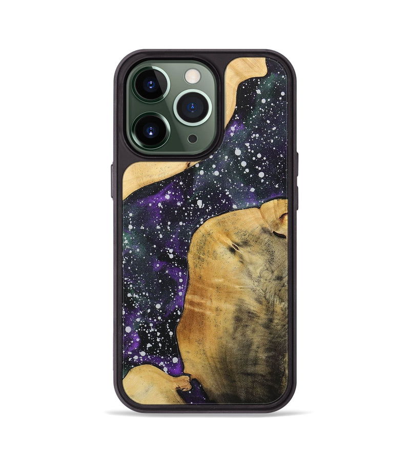 iPhone 13 Pro Wood+Resin Phone Case - Aylin (Cosmos, 718311)