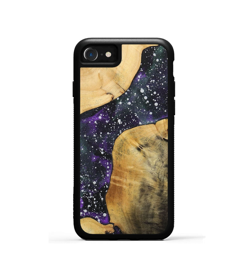 iPhone SE Wood+Resin Phone Case - Aylin (Cosmos, 718311)