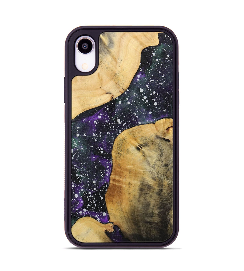 iPhone Xr Wood+Resin Phone Case - Aylin (Cosmos, 718311)