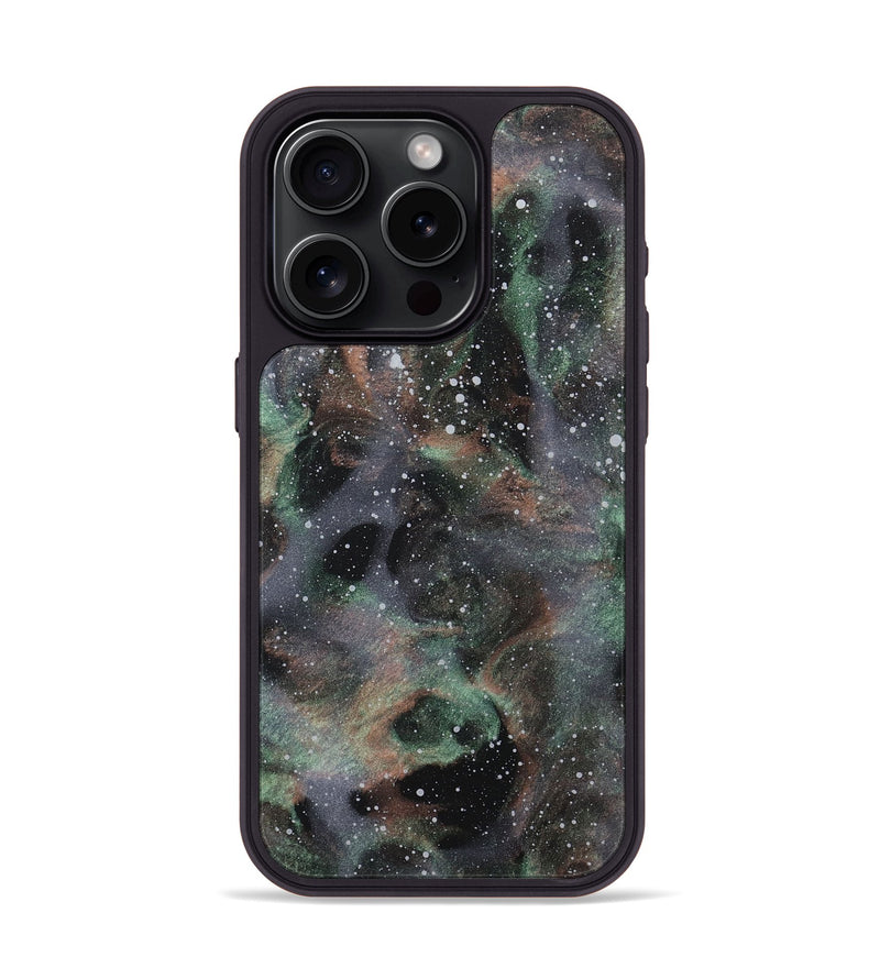 iPhone 15 Pro Wood+Resin Phone Case - Rihanna (Cosmos, 718314)