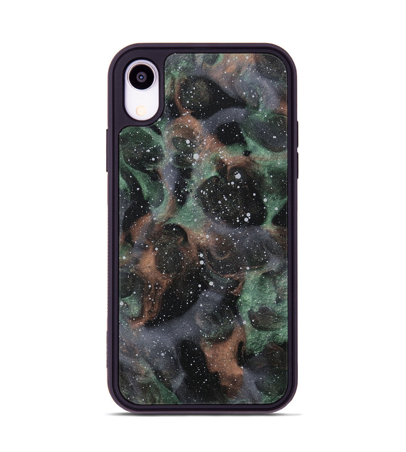 iPhone Xr Wood+Resin Phone Case - Nancy (Cosmos, 718317)