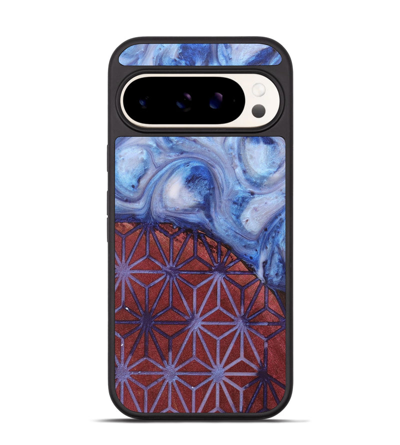 Pixel 9 Pro Wood+Resin Phone Case - Willie (Pattern, 718381)