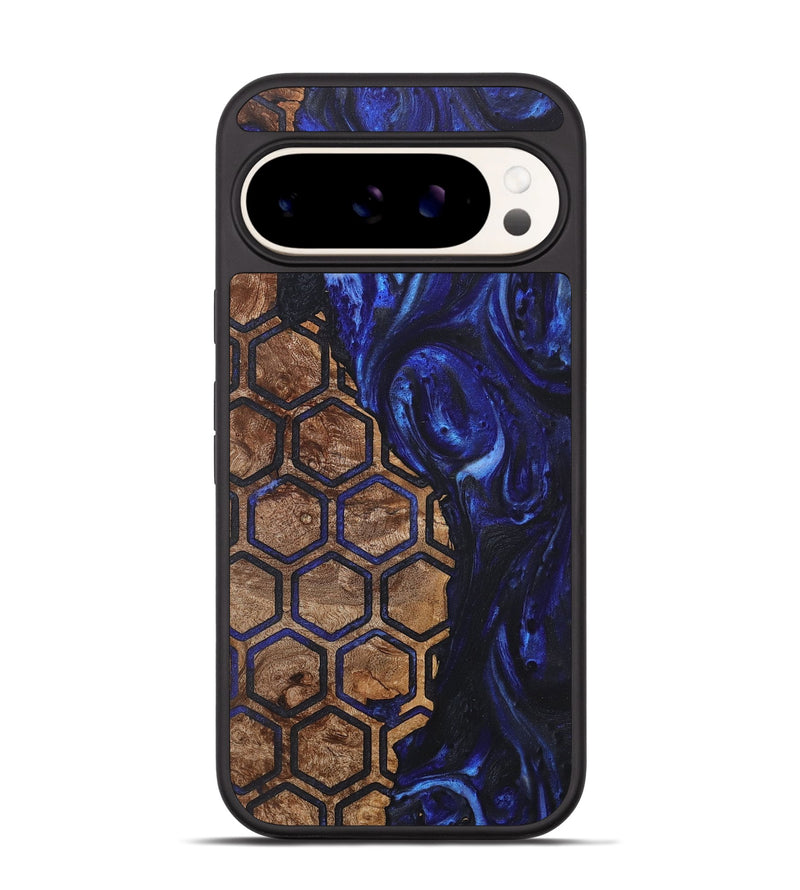 Pixel 9 Pro Wood+Resin Phone Case - Giuliana (Pattern, 718418)