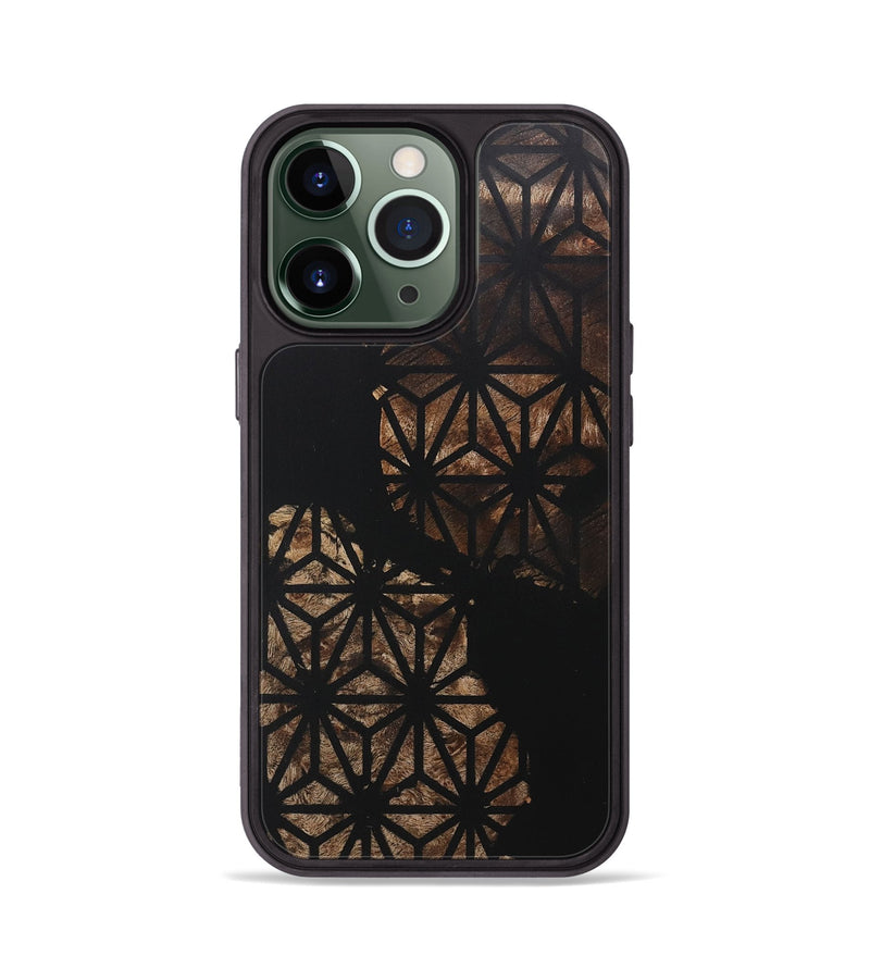 iPhone 13 Pro Wood+Resin Phone Case - Gael (Pattern, 718425)