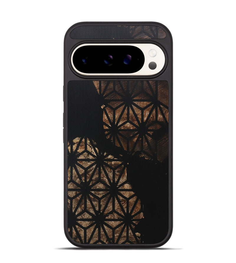 Pixel 9 Pro Wood+Resin Phone Case - Gael (Pattern, 718425)