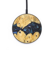 Circle Wood+Resin Wireless Charger - Ashanti (Blue, 718572)