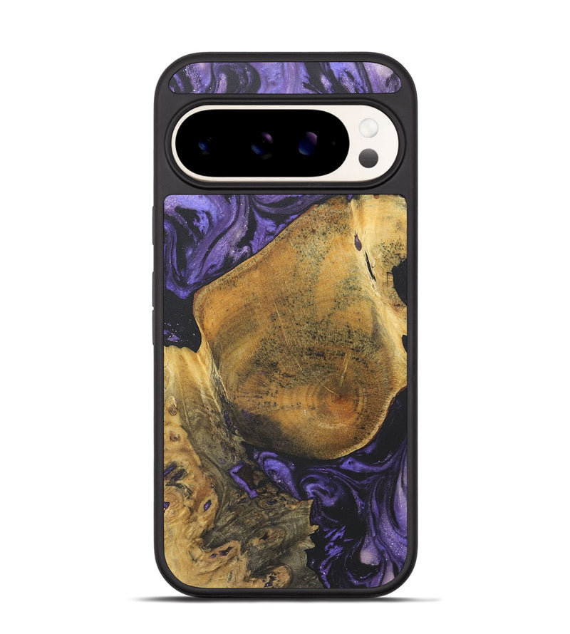 Pixel 9 Pro Wood+Resin Phone Case - Danny (Purple, 718672)